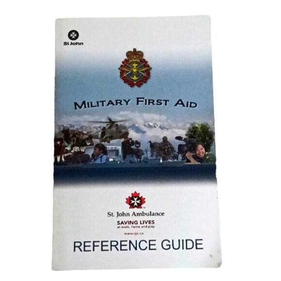 Softcover Book Military First Aid St John Ambulance Reference Guide 1st Edition - Picture 1 of 5